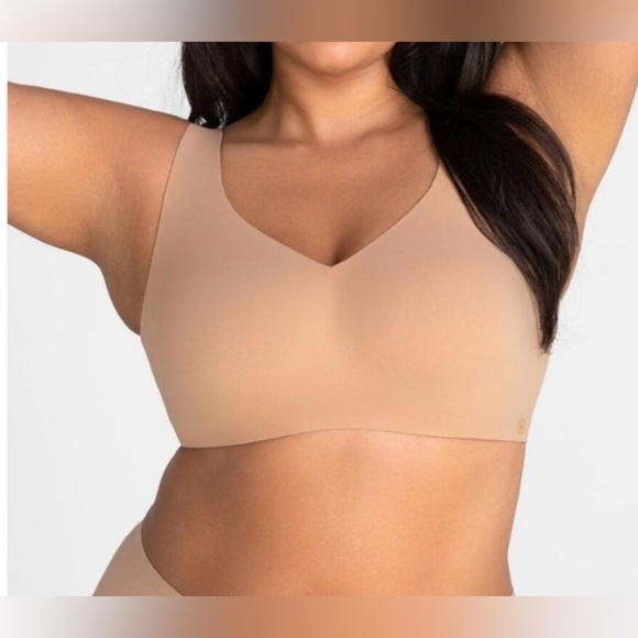 Honeylove Other - Honeylove LiftWear V-Neck Bra in Nude Size 1X Essential Comfort New NWOT